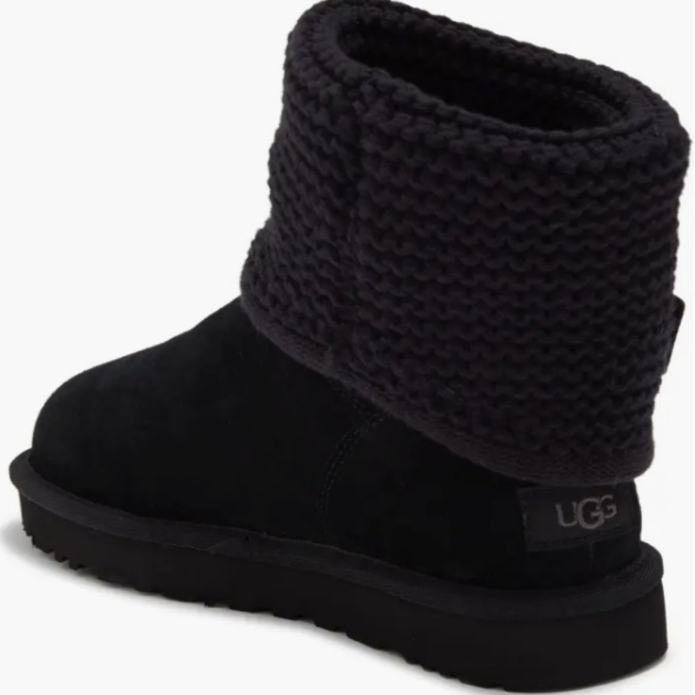 UGG Shaina Boot Black Size 7